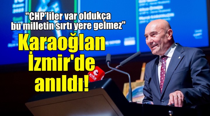 Soyer: CHP’liler var olduğu müddetçe bu milletin sırtı yere gelmez!