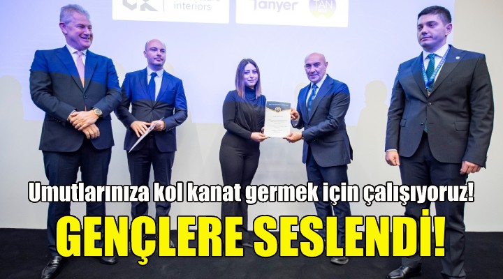 Soyer: Gençlerin umutlarına kol kanat germek için çalışıyoruz!