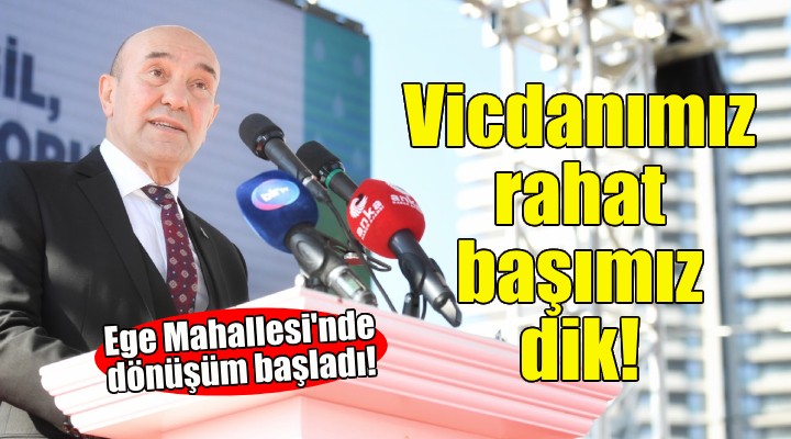 Soyer: Vicdanımız rahat, başımız dik!