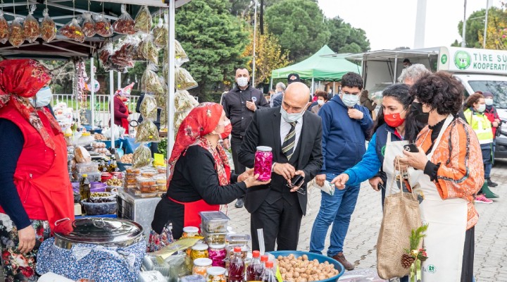 Soyer ailesinin tercihi Kültürpark Üretici Pazarı...