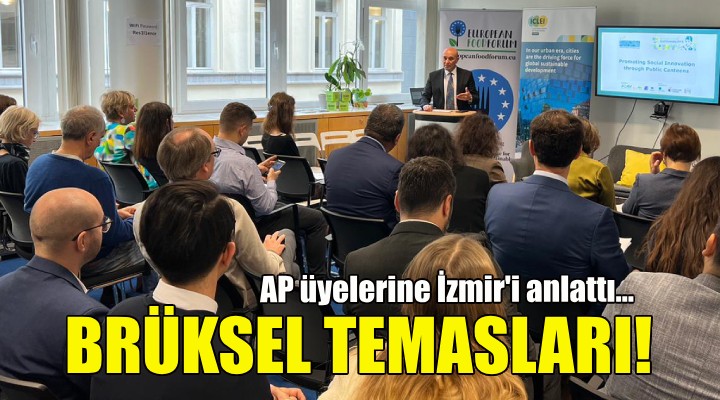 Soyer den Brüksel temasları!