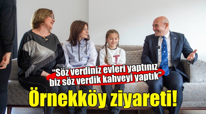 Soyer den Örnekköy ziyareti!