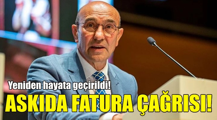 Soyer den askıda fatura çağrısı!