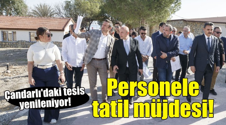 Soyer den belediye personellerine tatil müjdesi!