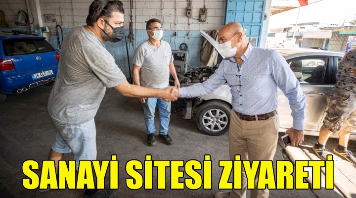 Soyer den sanayi sitesi ziyareti!