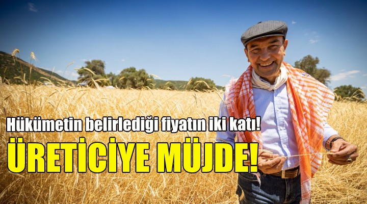 Soyer den üreticilere buğday müjdesi!