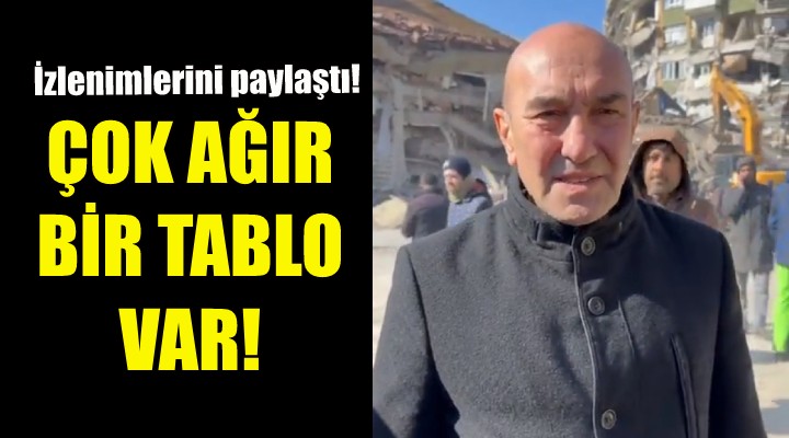 Soyer den yardım çağrısı: Çok ağır bir tablo var!