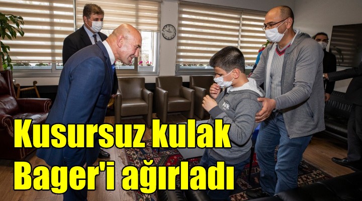 Soyer kusursuz kulak Bager i ağırladı