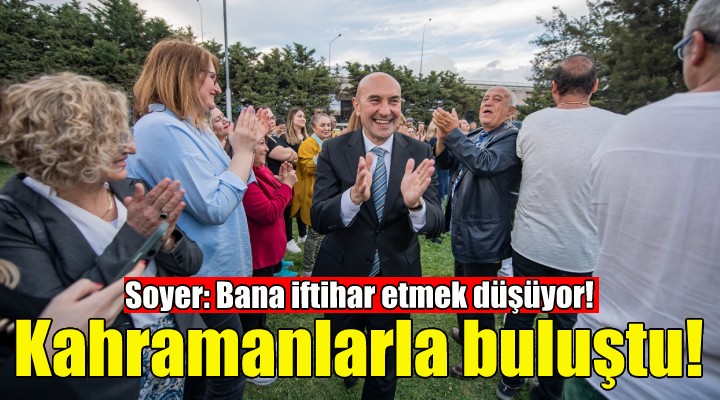 Soyer sağlık emekçileri ile buluştu!