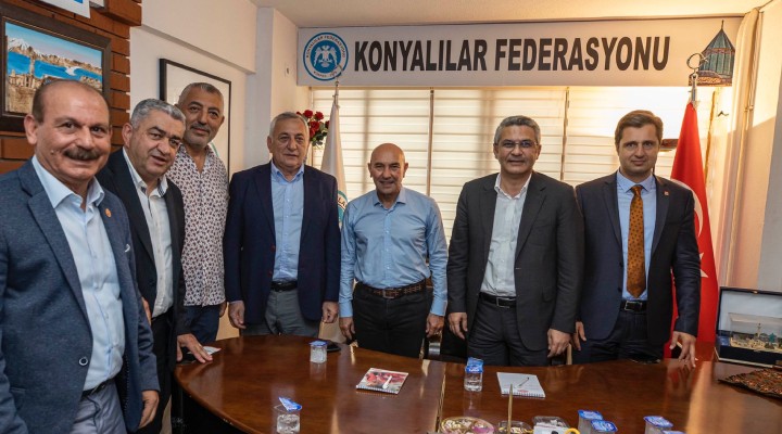 Soyer ve Salıcı dan Konyalılar Federasyonu na ziyaret