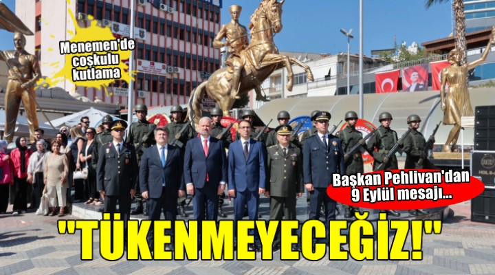Söz veriyoruz! Tükenmedik, tükenmeyeceğiz