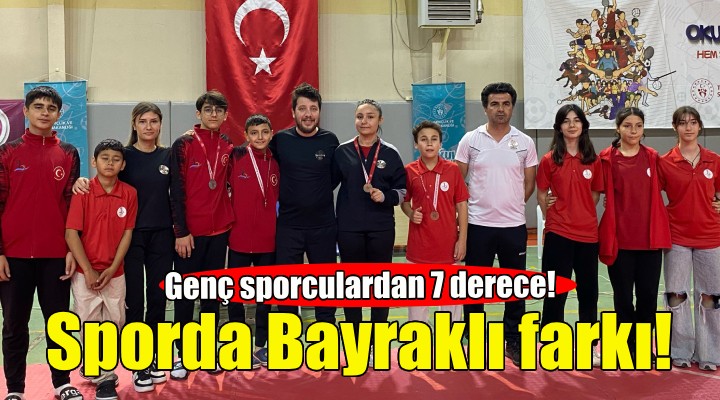 Sporda Bayraklı farkı!