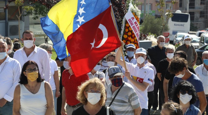 Srebrenitsa soykırımı Buca da anıldı!