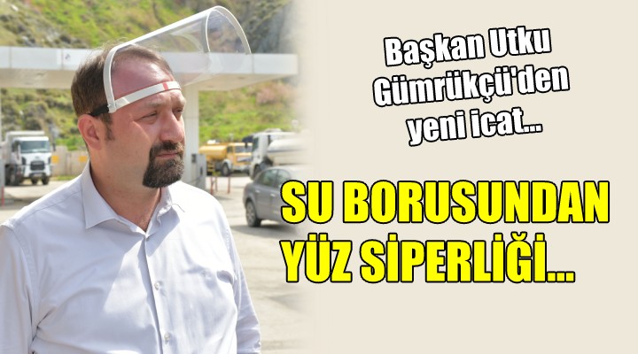 Su borusundan yüz siperliği...