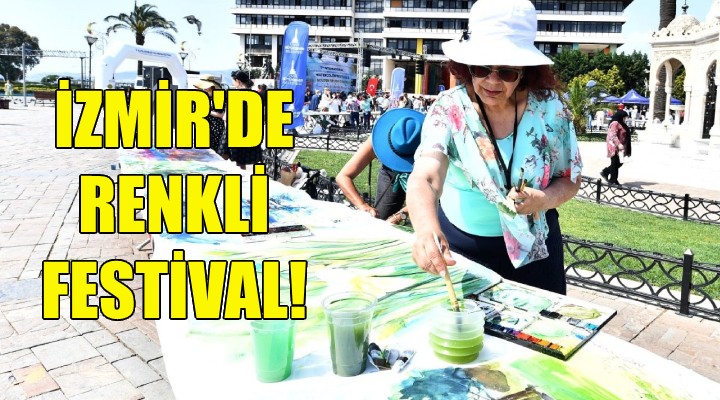 Suluboya Festivali İzmir’e renk kattı!