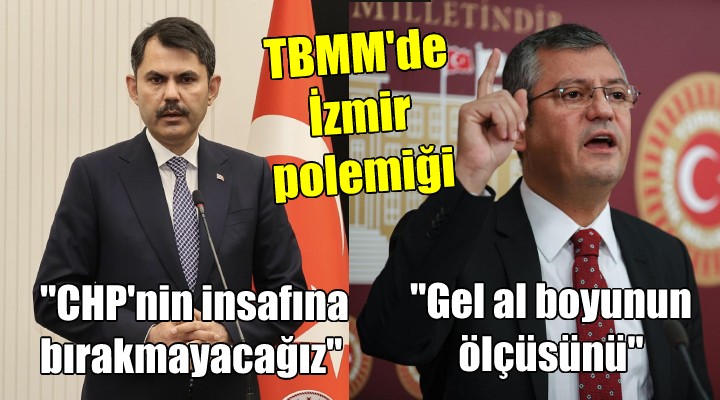 TBMM de İzmir polemiği...