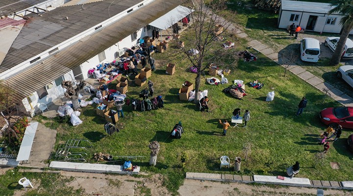 TCDD nin İzmir deki tesisleri depremzedeleri ağırlıyor