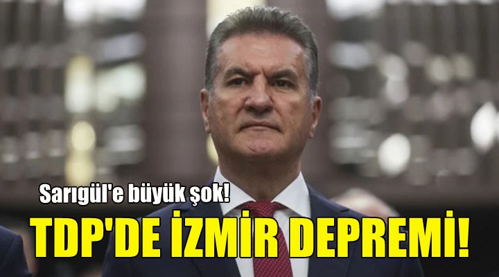 TDP de İzmir depremi!