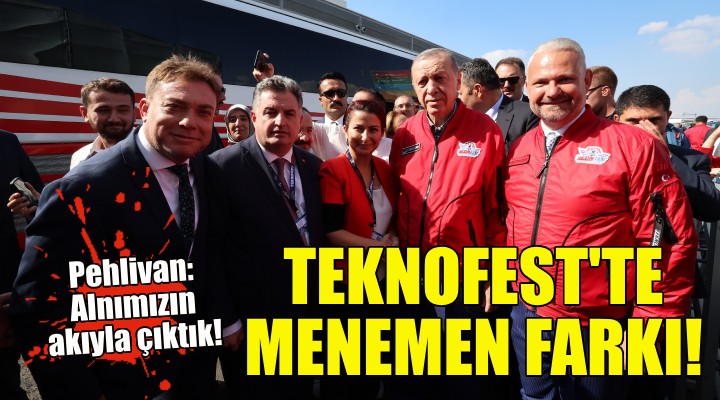 TEKNOFEST te Menemen farkı!