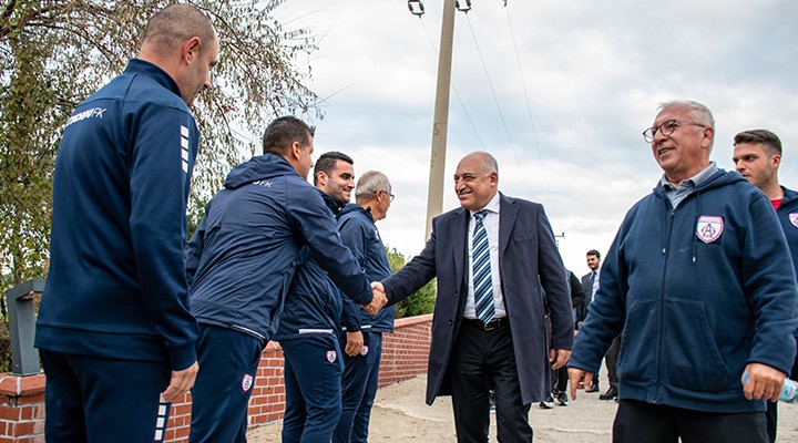 TFF Başkanı Büyükekşi den Altınordu ya ziyaret