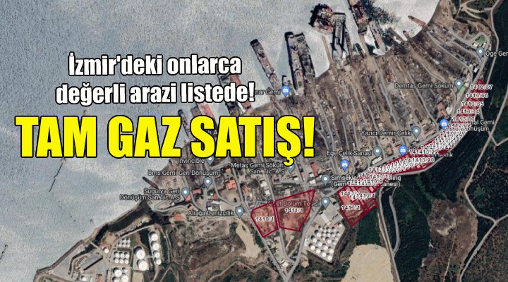 TOKİ de satışlar tam gaz... İzmir deki onlarca değerli arazi listede!