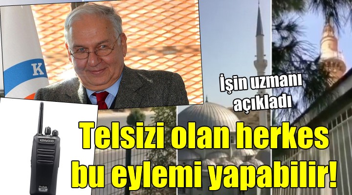 TRAC Başkanı Aziz Şasa açıkladı: Telsizi olan herkes bu eylemi yapabilir