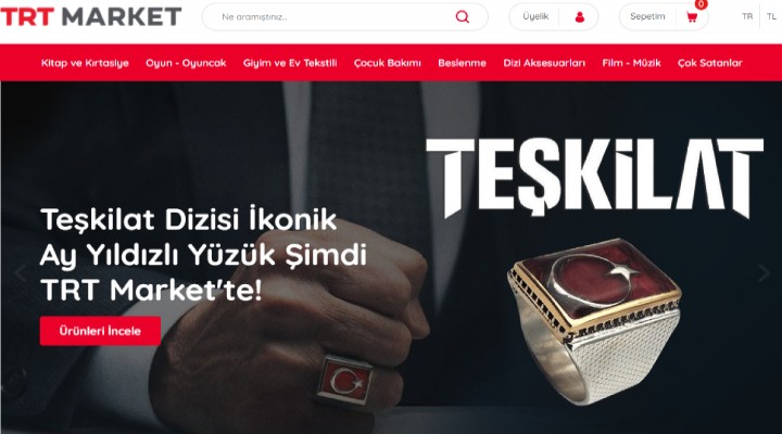 TRT market işine de girdi!