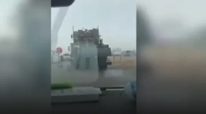 TSK konvoyları Münbiç hattına indi