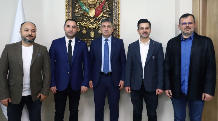 TSYD İzmir Şubesi nden, Gençlik ve Spor İl Müdürü Murat Eskici ye ziyaret!