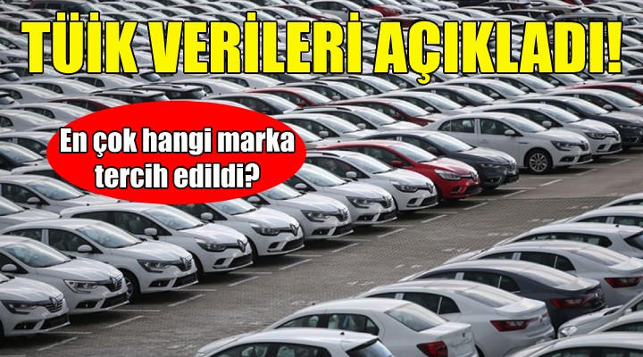 TÜİK verileri açıkladı... İzmir de en çok hangi marka tercih edildi?