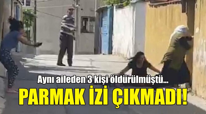 Tabancada parmak izi çıkmadı!