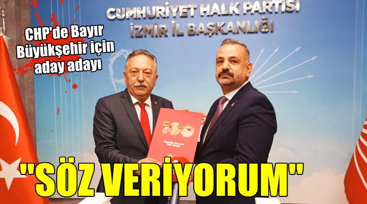 Tacettin Bayır Büyükşehir aday adayı!