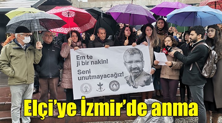 Tahir Elçi ye İzmir de anma