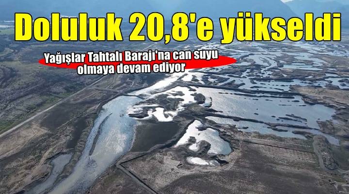 Tahtalı Barajı'nda doluluk yüzde 20,8'e yükseldi