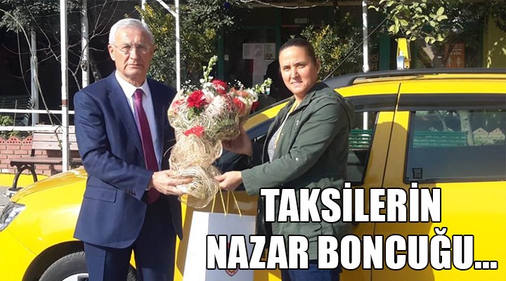 Taksilerin nazar boncuğu...