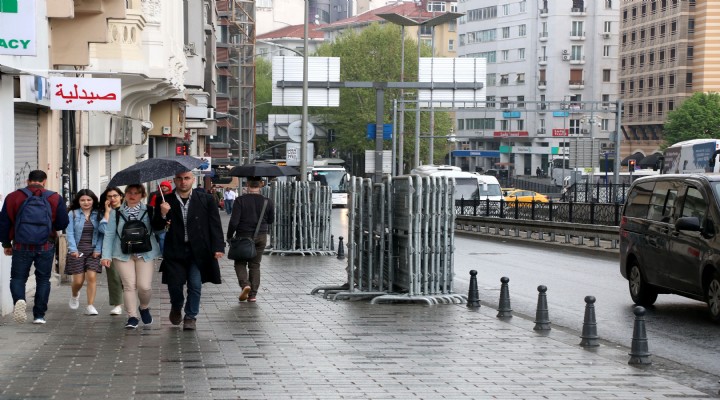 Taksim de 1 Mayıs hareketliliği