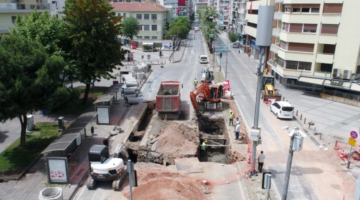 Talatpaşa da altyapı mesaisi