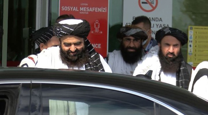 Taliban heyeti Ankara ya geldi