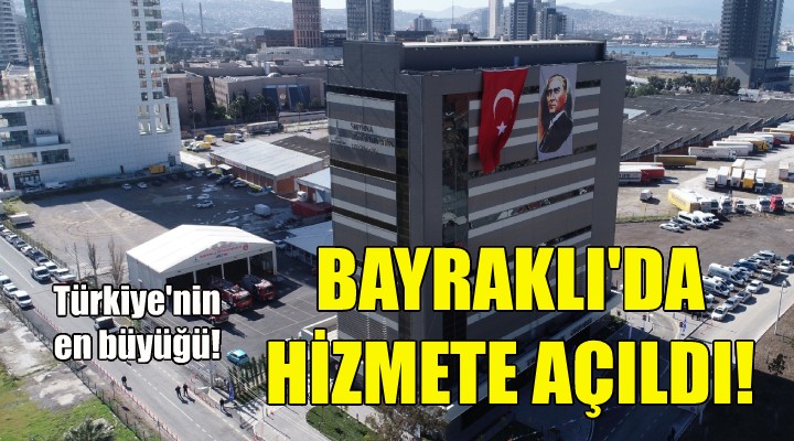 Tam otomatik otopark, Bayraklı da hizmete açıldı!