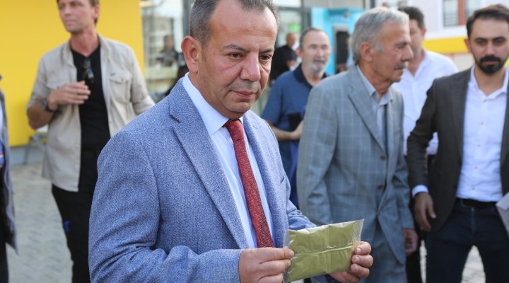Tanju Özcan, HDP Genel Merkezi ne kına gönderdi!