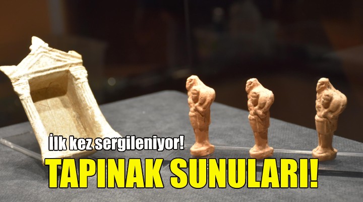 Tapınak sunuları ilk kez sergileniyor!