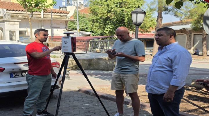 Tarihi çarşıda dijital tarama işlemi başladı