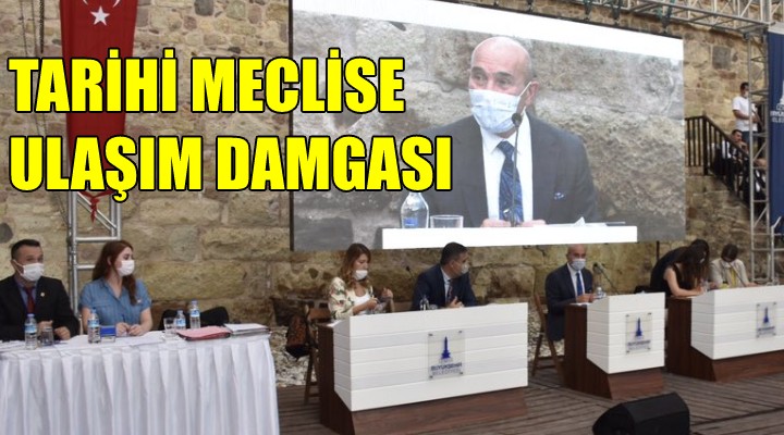 Tarihi meclise ulaşım damgası