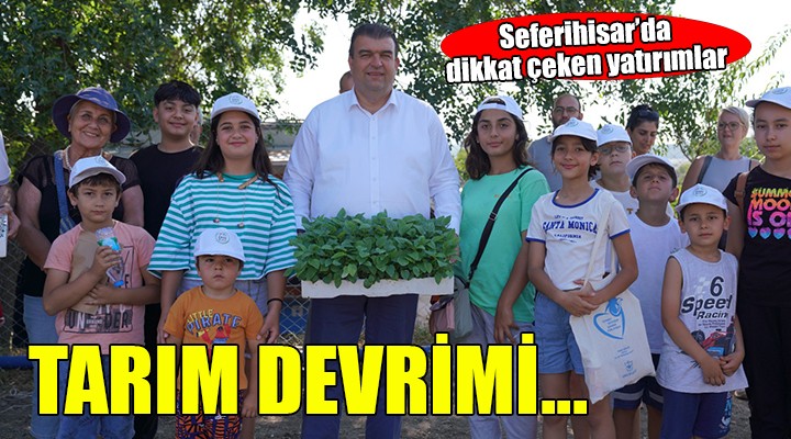 Tarıma Seferihisar damgası...