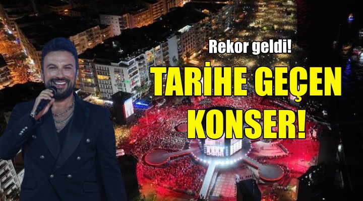 Tarkan konserinde rekor geldi!