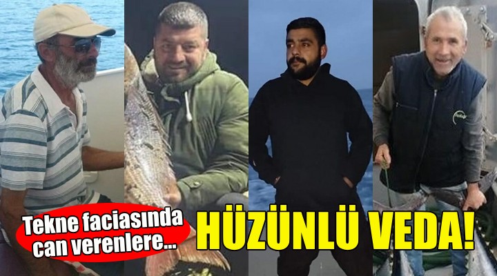 Tekne faciasında ölenlere İzmir de hüzünlü veda!