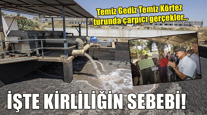 Temiz Gediz Temiz Körfez turunda çarpıcı gerçekler...