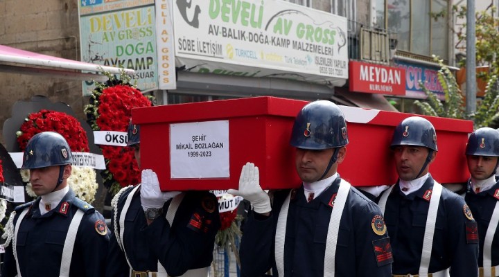 Teröristler katletmişti... Mikail Bozlağan a hüzünlü veda!