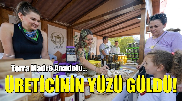 Terra Madre Anadolu üreticinin yüzünü güldürdü!