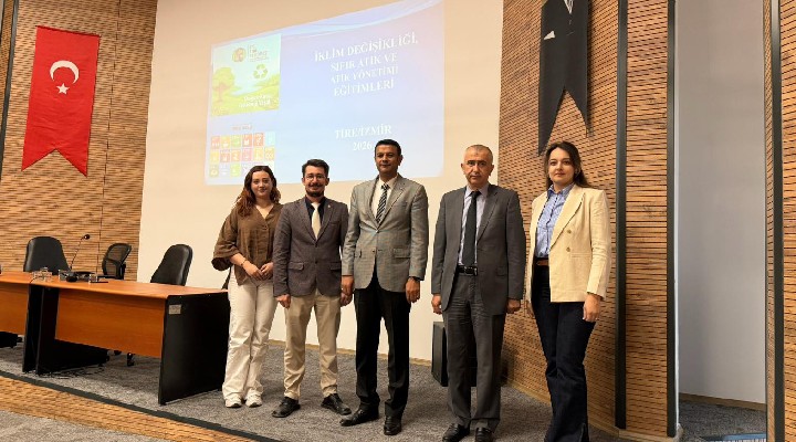 Tire Belediyesi’nden kamu personeline sıfır atık ve iklim değişikliği eğitimi